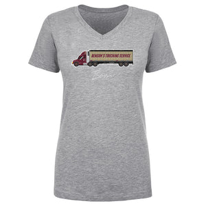 Trey Benson Women's V-Neck T-Shirt | 500 LEVEL