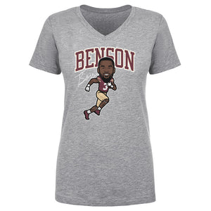 Trey Benson Women's V-Neck T-Shirt | 500 LEVEL